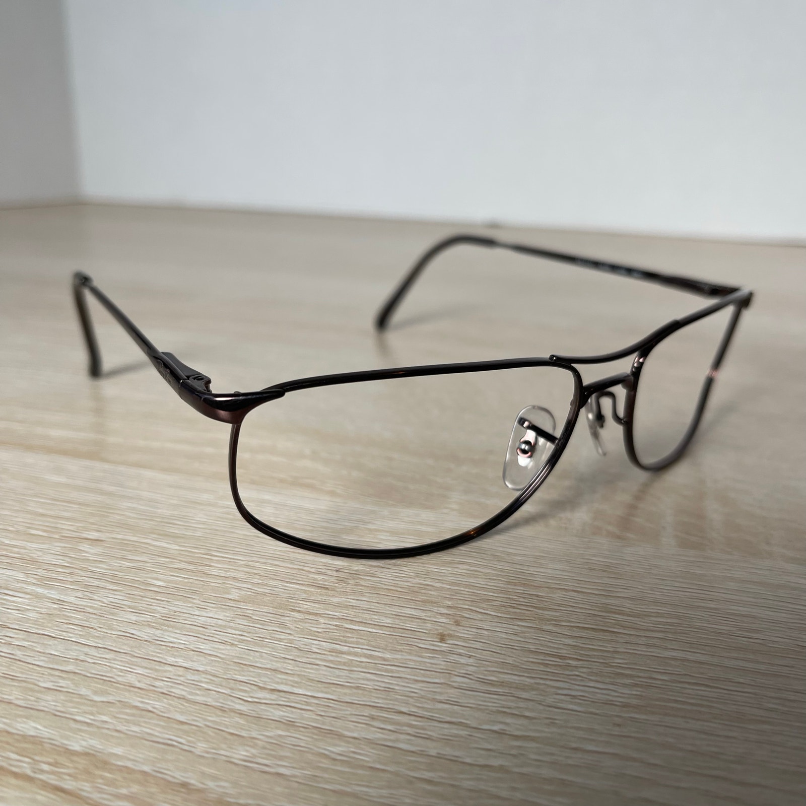 Ray-Ban Rb3147 Ps Mr 014/84 Eyeglasses Sunglasses Brown Frames Only 59-17 Italy